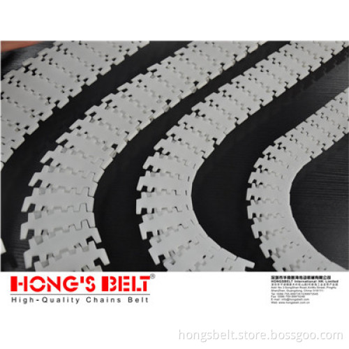 Beverage Industry Curved Plastic Chains (HS-7100)
